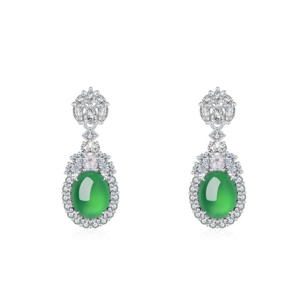 925 Sterling Silver Elegant Drop Earrings