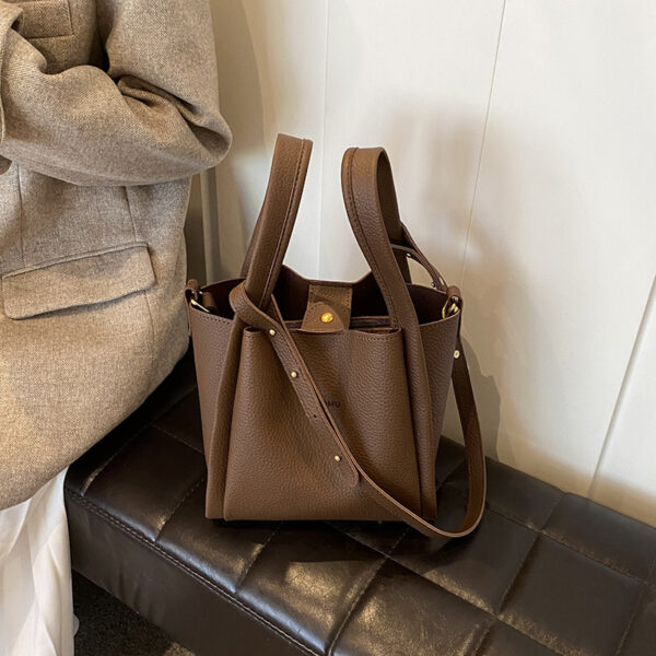 Portable bucket shape Crossbody Bag