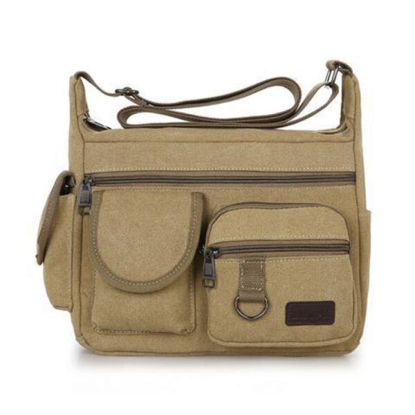 Canvas Korean Retro Sports Shoulder Messenger Bag