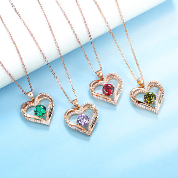 925 terling Silver Birthstone Pendant