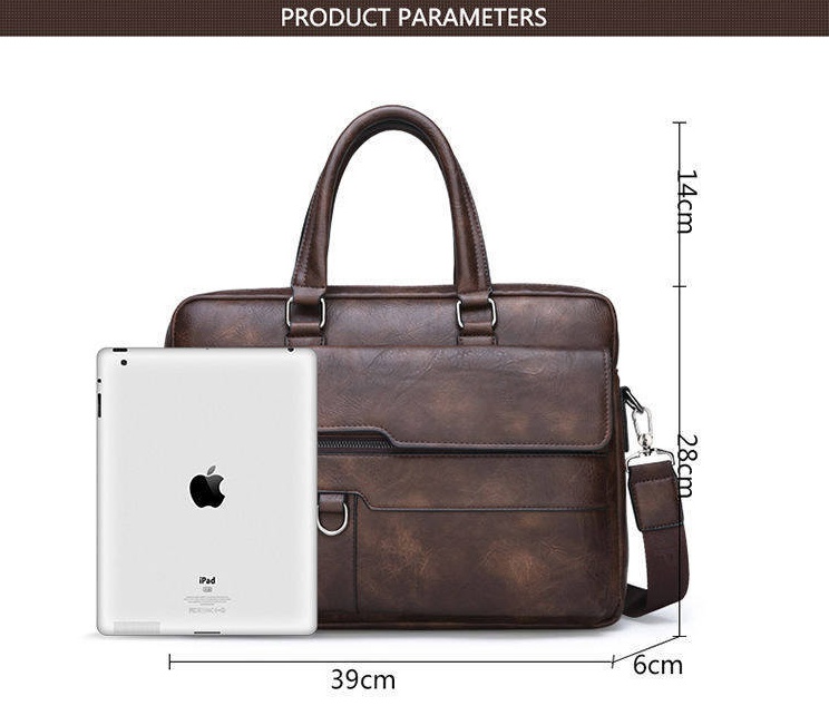 721520165444.jpg Profesional high Quality PU Leather Bag - Image 6